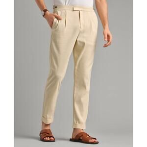 Rhône Amalfi Linen Trouser Slim Fit 38x32 Linen Blend Performance NWT